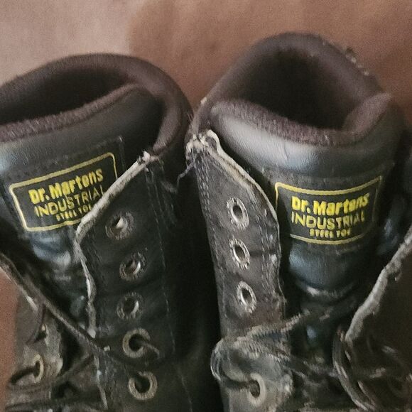 Doc Martens Air Wair Steel Toe Boots 11 - Picture 6 of 9